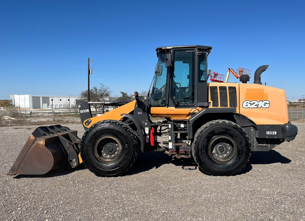 2019 CASE 621G ARTICULATING WHEEL LOADER TRACTOR HYD. QC CAB AC 4WD - Inventory #90125 - Image 2