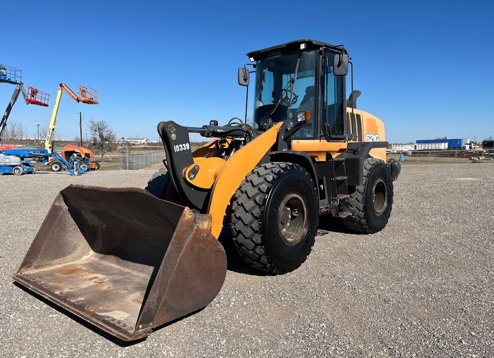 2019 CASE 621G ARTICULATING WHEEL LOADER TRACTOR HYD. QC CAB AC 4WD - Inventory #90125