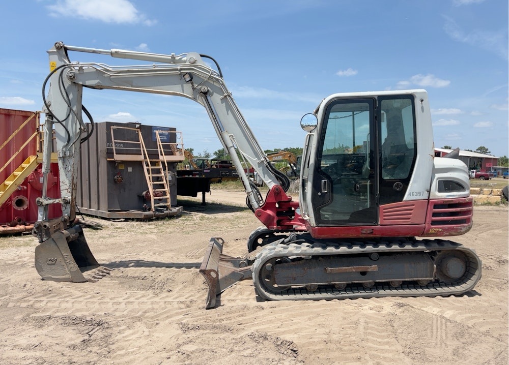 2017 TAKEUCHI TB290 HYDRAULIC MINI EXCAVATOR BACKHOE AC CAB AUX - Inventory #74289 - Image 15