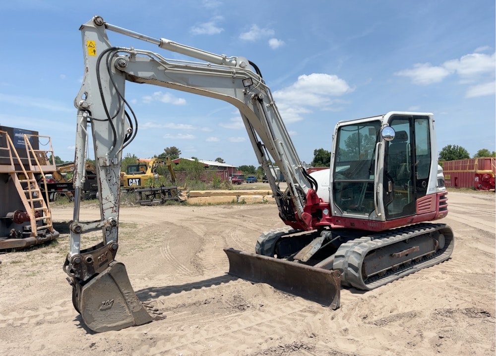 2017 TAKEUCHI TB290 HYDRAULIC MINI EXCAVATOR BACKHOE AC CAB AUX - Inventory #74289 - Image 16