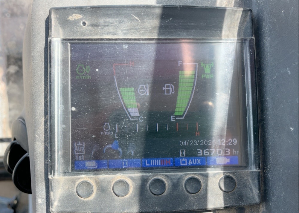 2017 TAKEUCHI TB290 HYDRAULIC MINI EXCAVATOR BACKHOE AC CAB AUX - Inventory #74289 - Image 17