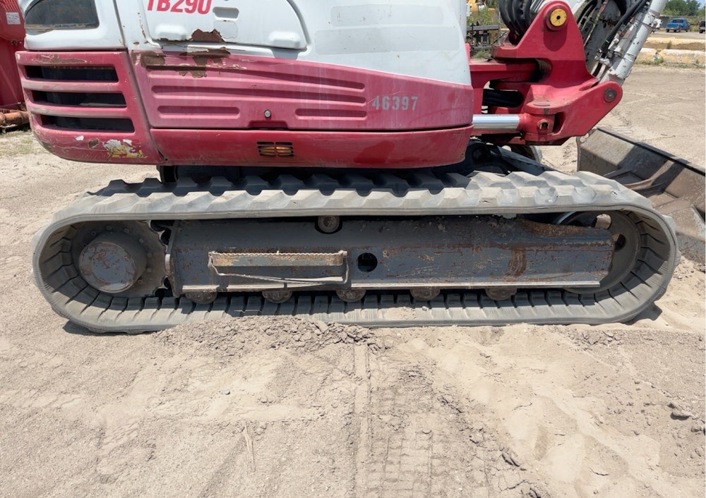 2017 TAKEUCHI TB290 HYDRAULIC MINI EXCAVATOR BACKHOE AC CAB AUX - Inventory #74289 - Image 7