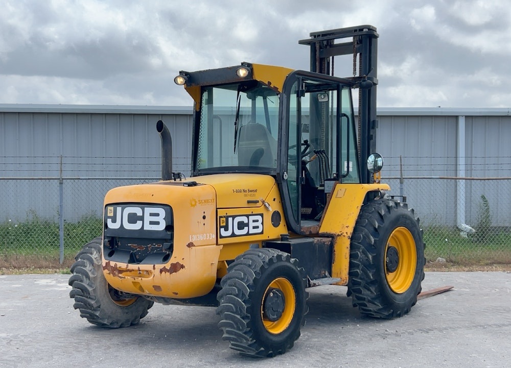 2019 JCB 930 6,000 LBS ROUGH TERRAIN FORKLIFT ENCLOSED CAB LIFT TRUCK - Inventory #51237 - Image 8