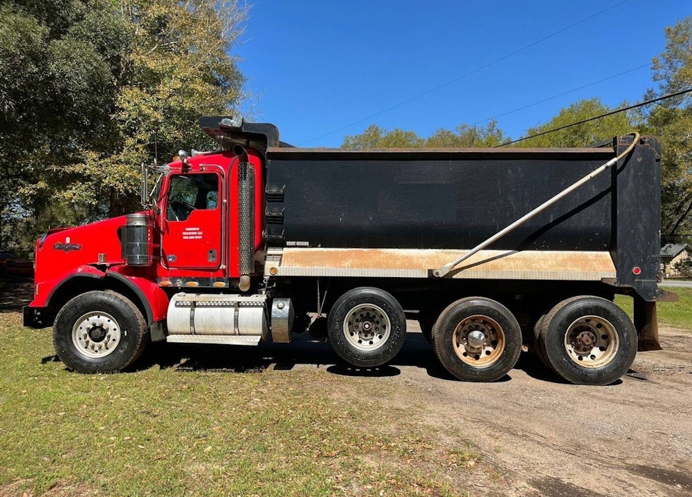 2014 KENWORTH T800 22 YD TRIA DUMP TRUCK CUMMINS ISX15 8LL - Inventory #37428 - Image 11