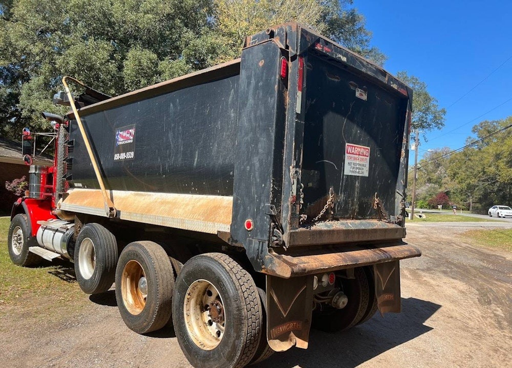 2014 KENWORTH T800 22 YD TRIA DUMP TRUCK CUMMINS ISX15 8LL - Inventory #37428 - Image 2