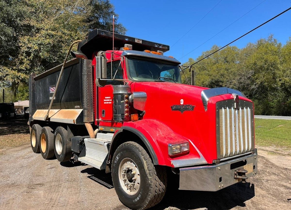 2014 KENWORTH T800 22 YD TRIA DUMP TRUCK CUMMINS ISX15 8LL - Inventory #37428 - Image 9