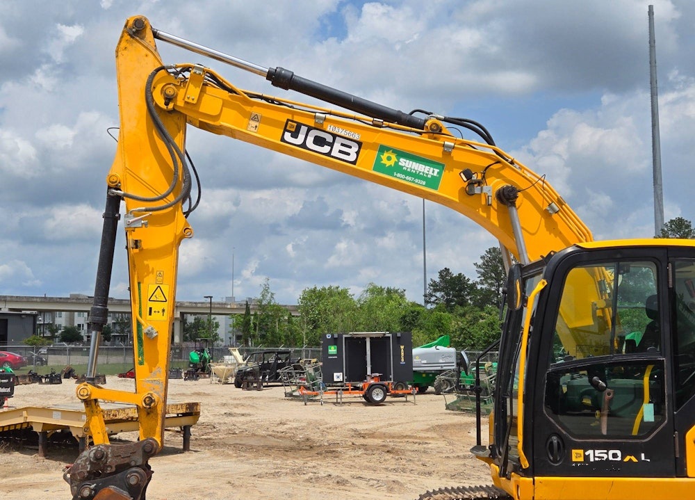 2021 JCB 150X LC HYDRAULIC EXCAVATOR CAB TRACKHOE AC CAB DIESEL AUX - Inventory #93075 - Image 10