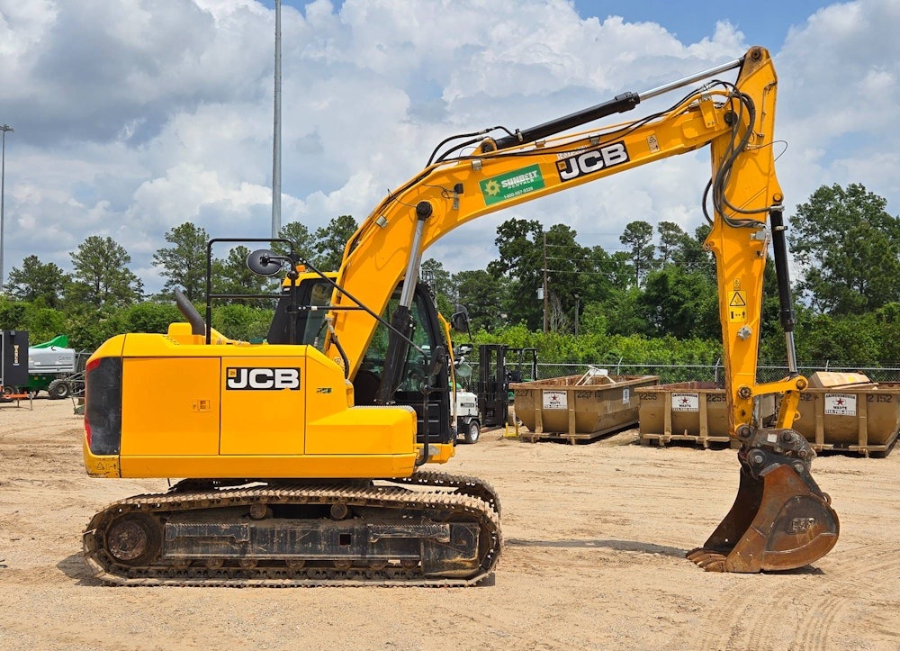 2021 JCB 150X LC HYDRAULIC EXCAVATOR CAB TRACKHOE AC CAB DIESEL AUX - Inventory #93075 - Image 11
