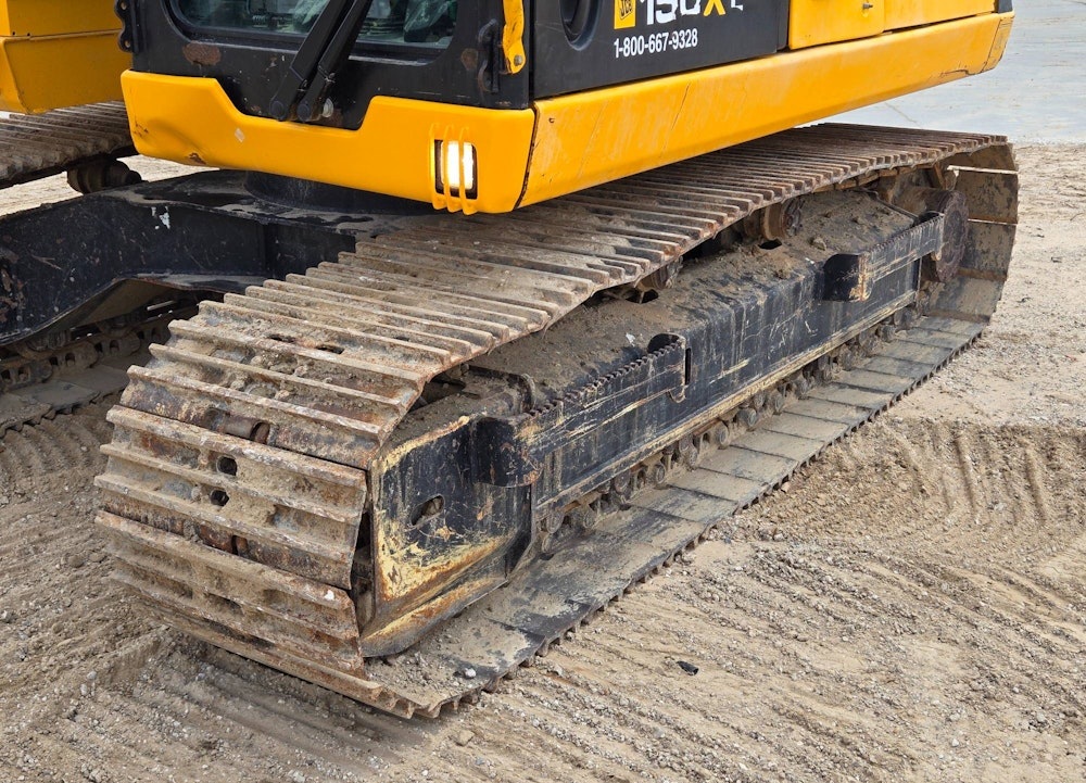 2021 JCB 150X LC HYDRAULIC EXCAVATOR CAB TRACKHOE AC CAB DIESEL AUX - Inventory #93075 - Image 2