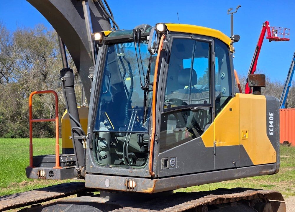 2019 VOLVO EC140E HYDRAULIC EXCAVATOR CAB TRACKHOE AC CAB DIESEL AUX - Inventory #78904 - Image 17