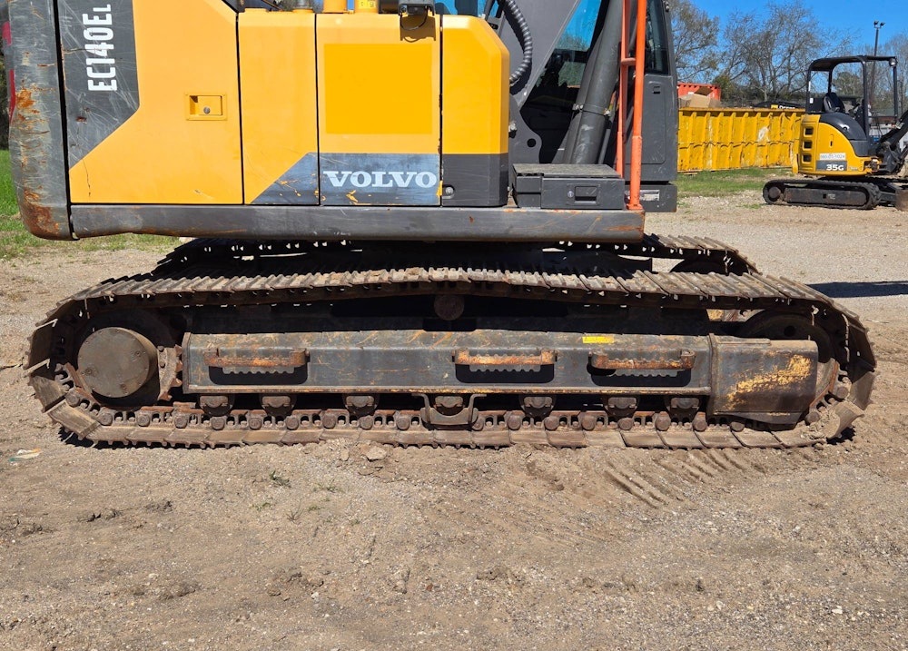 2019 VOLVO EC140E HYDRAULIC EXCAVATOR CAB TRACKHOE AC CAB DIESEL AUX - Inventory #78904 - Image 4