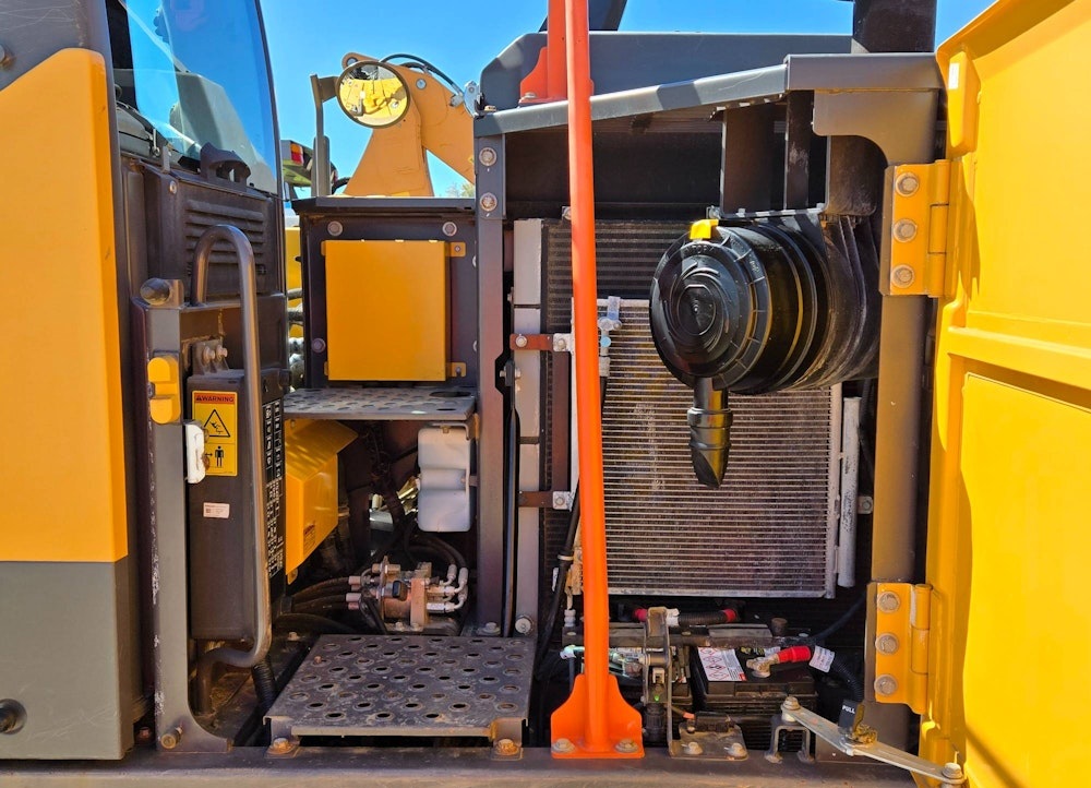 2019 VOLVO EC140E HYDRAULIC EXCAVATOR CAB TRACKHOE AC CAB DIESEL AUX - Inventory #78904 - Image 8