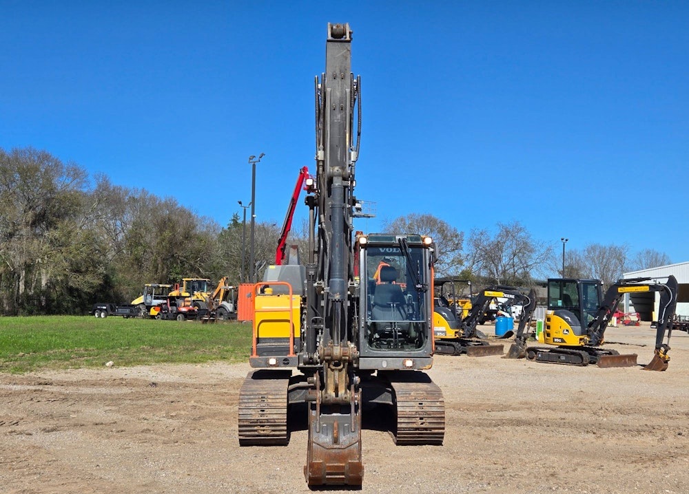 2019 VOLVO EC140E HYDRAULIC EXCAVATOR CAB TRACKHOE AC CAB DIESEL AUX - Inventory #78904 - Image 9