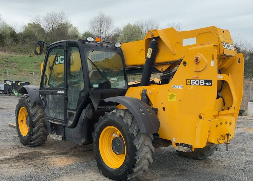 2016 JCB 509-42 42' 9,000 LBS TELESCOPIC REACH FORKLIFT CAB - Inventory #86410 - Image 2