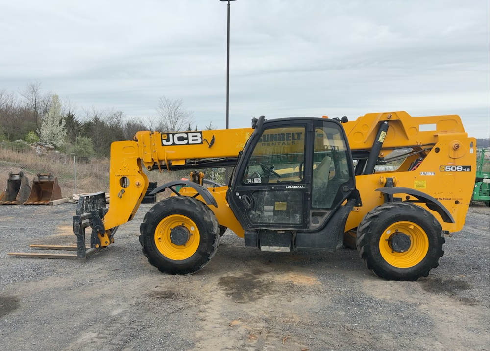 2016 JCB 509-42 42' 9,000 LBS TELESCOPIC REACH FORKLIFT CAB - Inventory #86410 - Image 13
