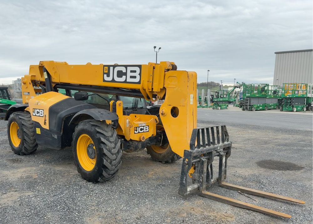 2016 JCB 509-42 42' 9,000 LBS TELESCOPIC REACH FORKLIFT CAB - Inventory #86410 - Image 3