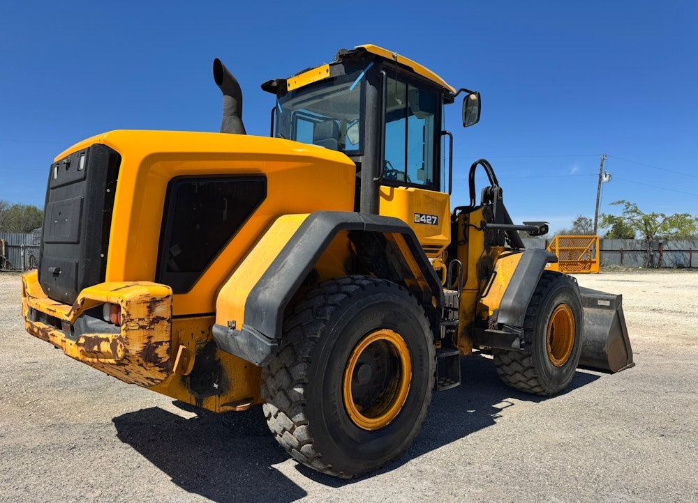 2017 JCB 427HT WHEEL LOADER TRACTOR HYD QC CAB HEAT AC BUCKET - Inventory #80931 - Image 4