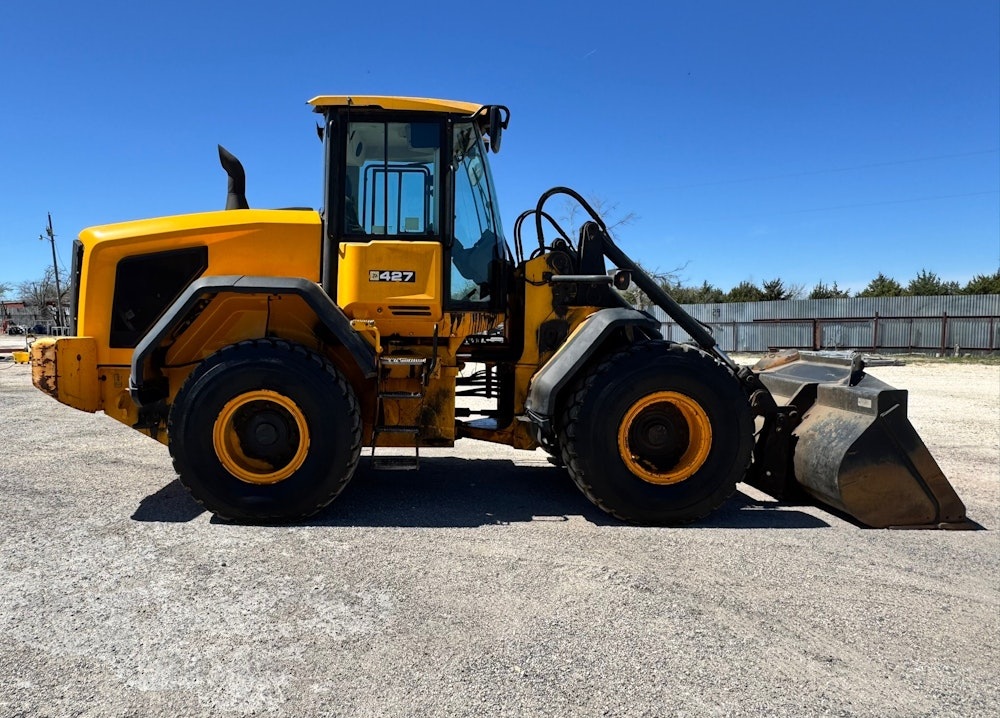 2017 JCB 427HT WHEEL LOADER TRACTOR HYD QC CAB HEAT AC BUCKET - Inventory #80931 - Image 6