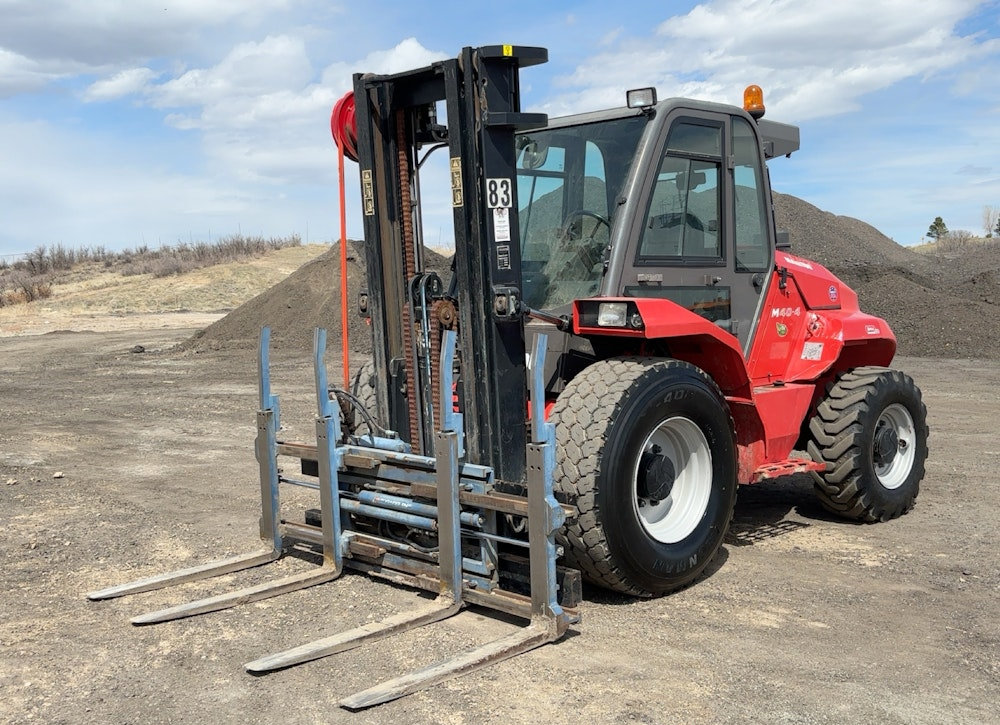 2018 MANITOU M40-4 4WD 8,000LBS ROUGH TERRAIN DIESEL - Inventory #82164 - Image 4