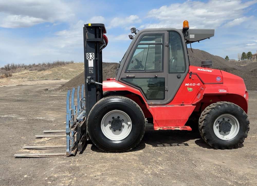 2018 MANITOU M40-4 4WD 8,000LBS ROUGH TERRAIN DIESEL - Inventory #82164 - Image 5