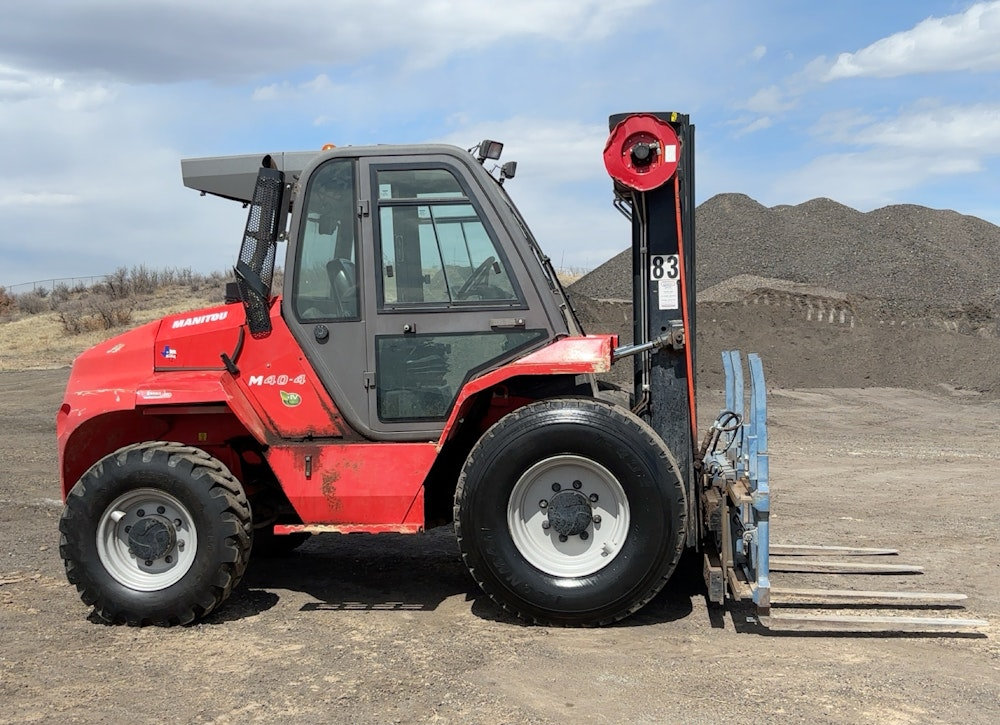 2018 MANITOU M40-4 4WD 8,000LBS ROUGH TERRAIN DIESEL - Inventory #82164 - Image 8