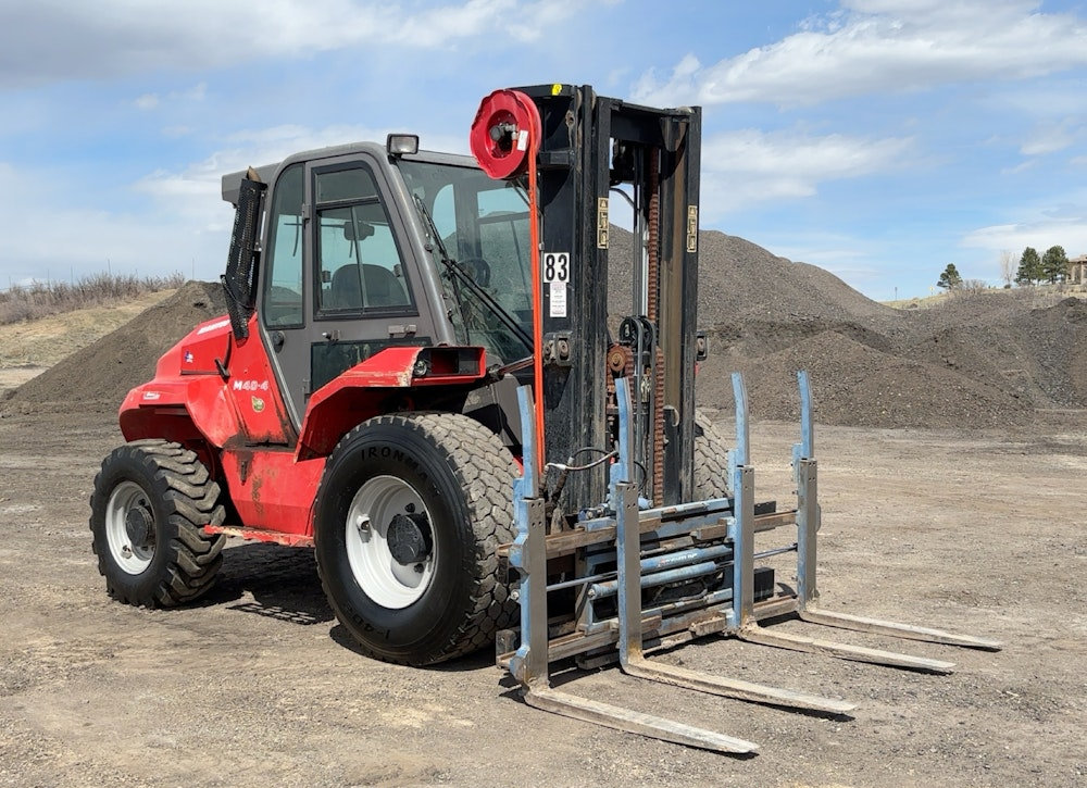 2018 MANITOU M40-4 4WD 8,000LBS ROUGH TERRAIN DIESEL - Inventory #82164