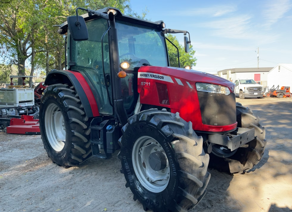 2021 MASSEY FERGUSON MF 5711 4WD DIESEL TRACTOR UTILITY AG FARM - Inventory #56270