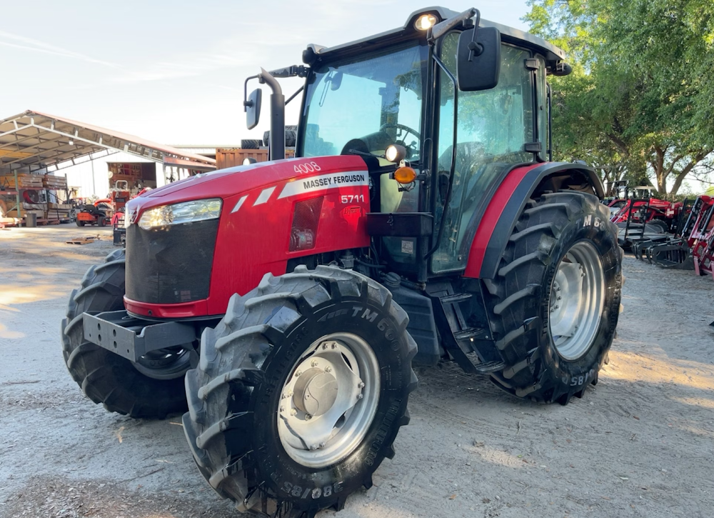 2021 MASSEY FERGUSON MF 5711 4WD DIESEL TRACTOR UTILITY AG FARM - Inventory #56270 - Image 3