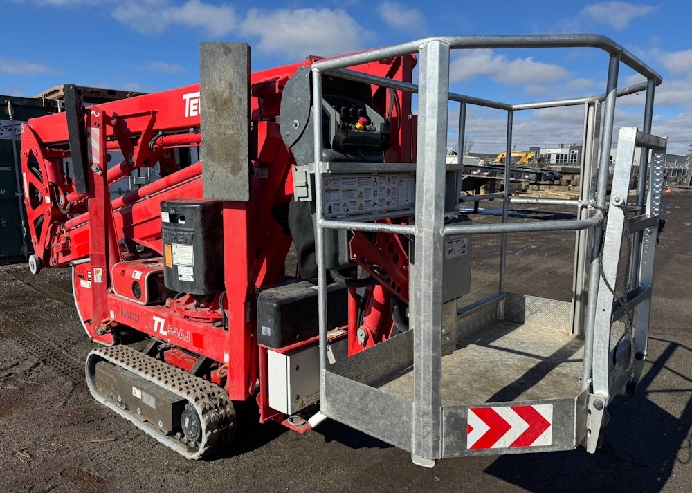 2016 TEUPEN TL54AJ CRAWLER ATRIUM ARTICULATING BOOM LIFT MAN AERIAL - Inventory #64125 - Image 10
