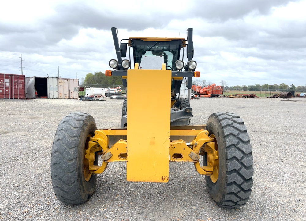 2017 JOHN DEERE 670GP 4WD MOTOR GRADER TRACTOR ROAD 14' MB AC CAB PB - Inventory #35279 - Image 3