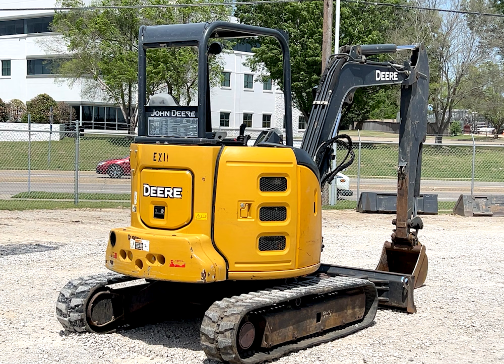 2019 JOHN DEERE 35G HYDRAULIC MINI EXCAVATOR BACKHOE AUX HYD BUCKET - Inventory #69015 - Image 4