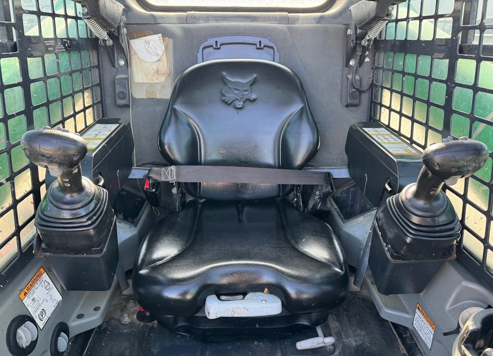 2020 BOBCAT T740 SKID STEER TRACK LOADER AC CAB AUX HYD BUCKET - Inventory #41560 - Image 15