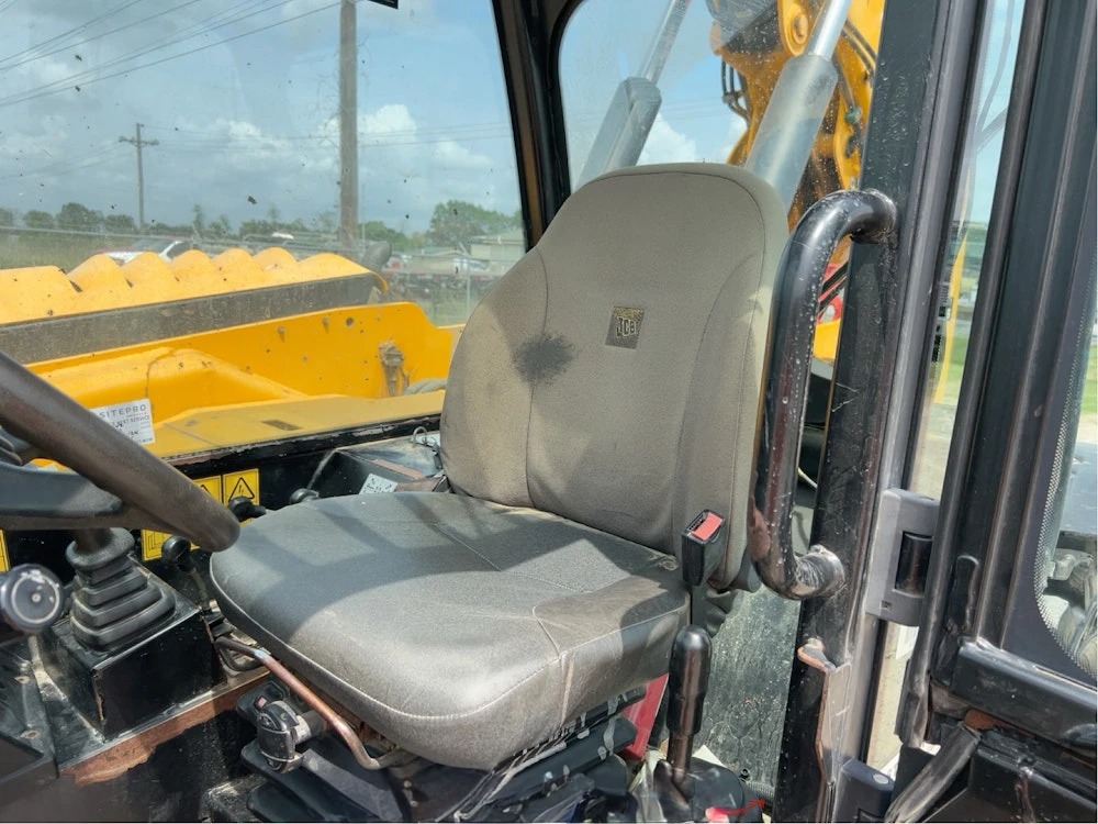 2017 JCB 512-56 56' 12000 LBS TELESCOPIC REACH FORKLIFT CAB TELEHANDLER - Inventory #62037 - Image 12