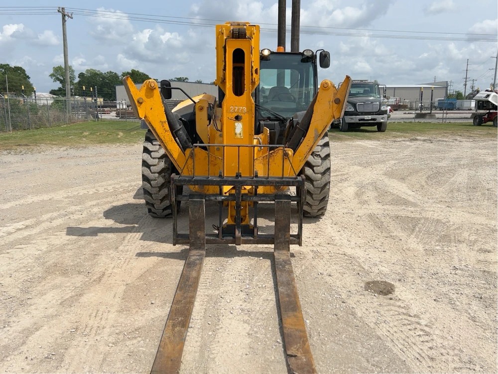 2017 JCB 512-56 56' 12000 LBS TELESCOPIC REACH FORKLIFT CAB TELEHANDLER - Inventory #62037 - Image 3