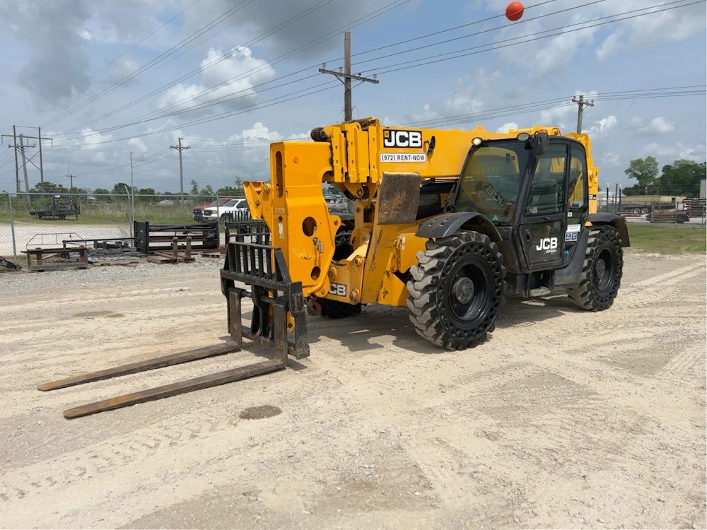2017 JCB 512-56 56' 12000 LBS TELESCOPIC REACH FORKLIFT CAB TELEHANDLER - Inventory #62037 - Image 9