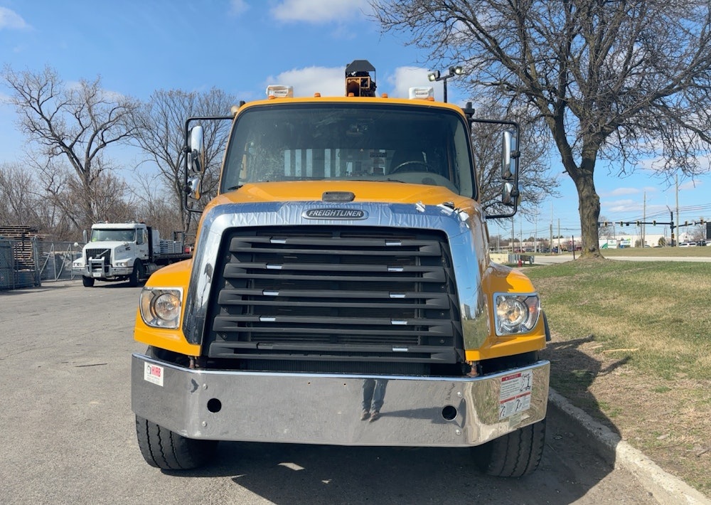 2016 FREIGHTLINER 114SD TRIA FLATBED HIAB 322E-5 BOOM CRANE TRUCK - Inventory #67239 - Image 5