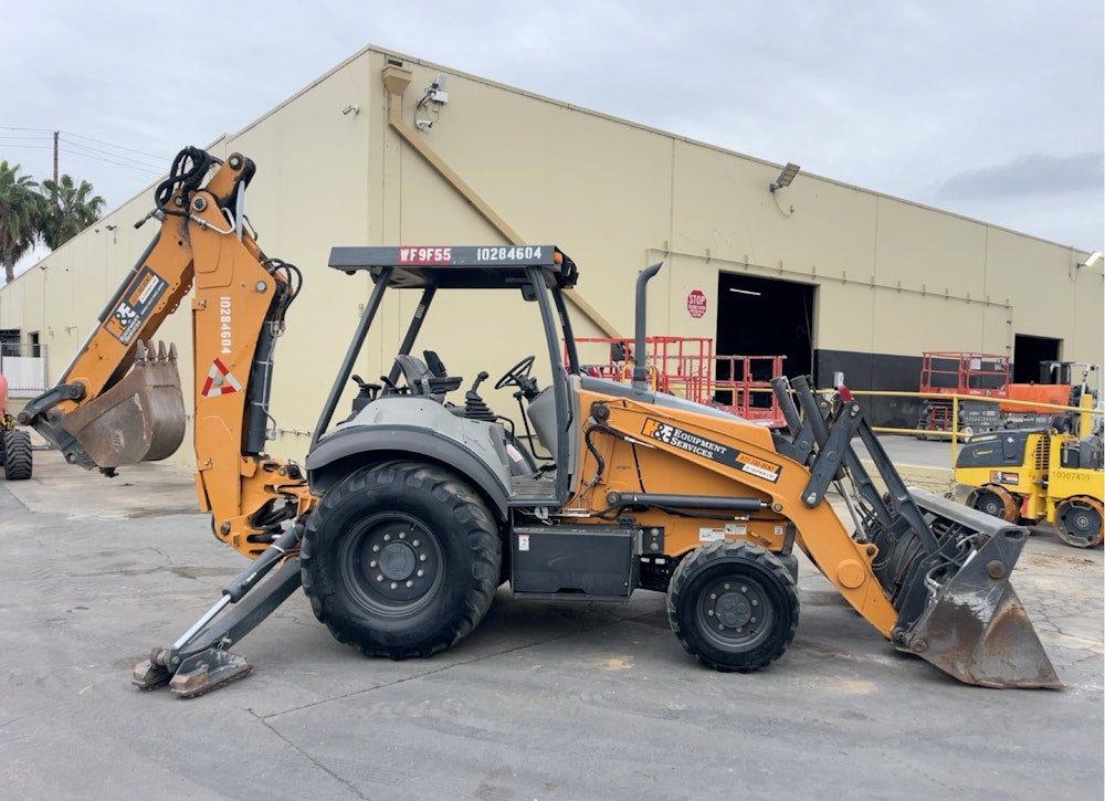 2019 CASE 580N EP BACKHOE WHEEL LOADER TRACTOR AUX HYDRAULICS - Inventory #69436 - Image 2