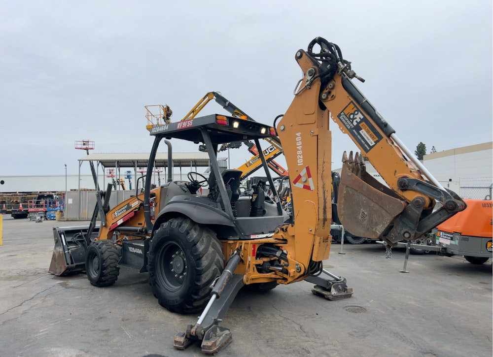 2019 CASE 580N EP BACKHOE WHEEL LOADER TRACTOR AUX HYDRAULICS - Inventory #69436 - Image 4