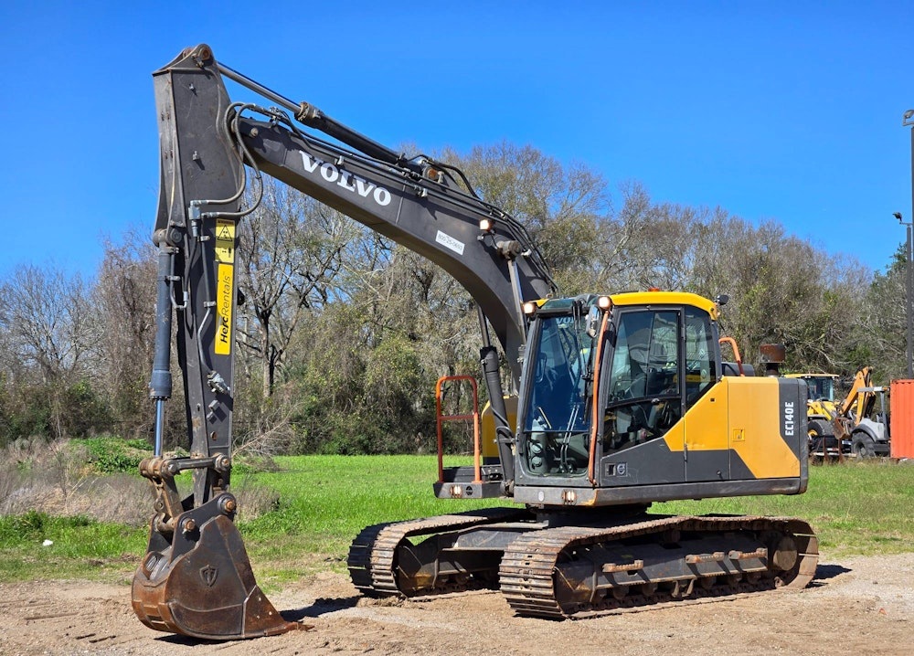 2019 VOLVO EC140E HYDRAULIC EXCAVATOR CAB TRACKHOE AC CAB DIESEL AUX - Inventory #78904 - Image 7