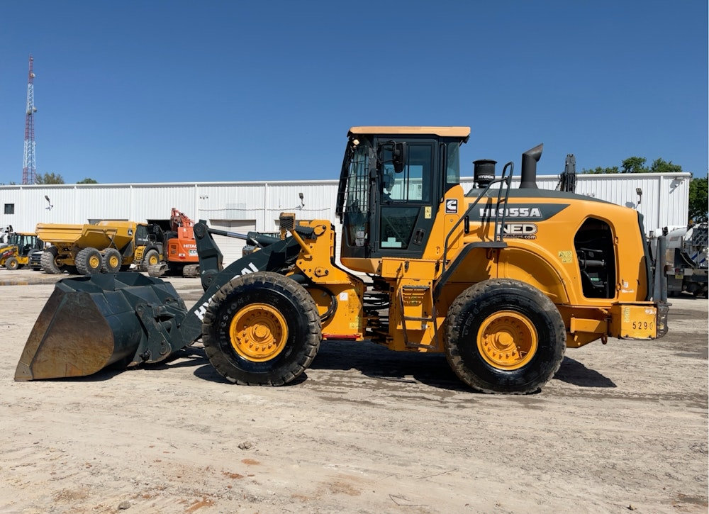2021 HYUNDAI HL955A ARTICULATED WHEEL LOADER TRACTOR AUX HYD BUCKET QC - Inventory #23874 - Image 2