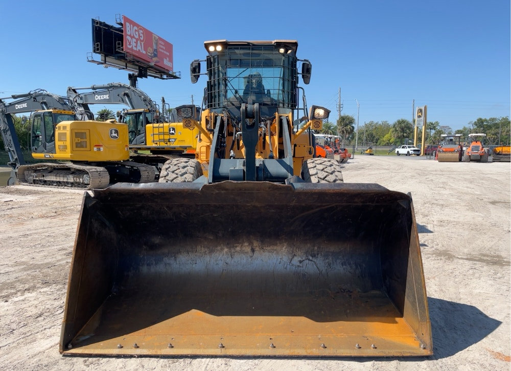 2021 HYUNDAI HL955A ARTICULATED WHEEL LOADER TRACTOR AUX HYD BUCKET QC - Inventory #23874 - Image 10