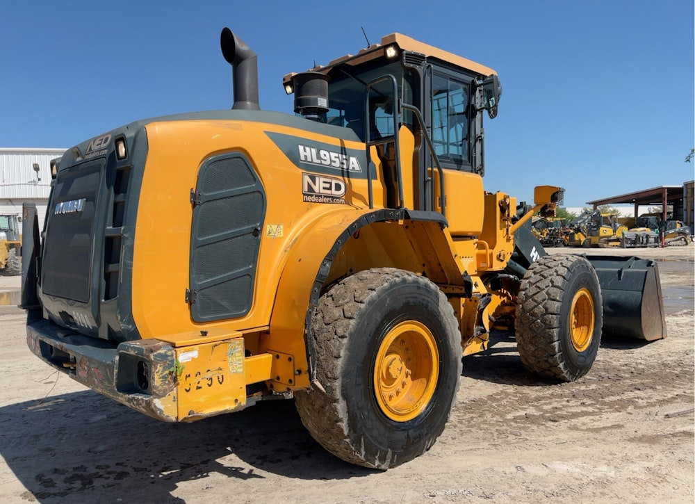 2021 HYUNDAI HL955A ARTICULATED WHEEL LOADER TRACTOR AUX HYD BUCKET QC - Inventory #23874 - Image 8