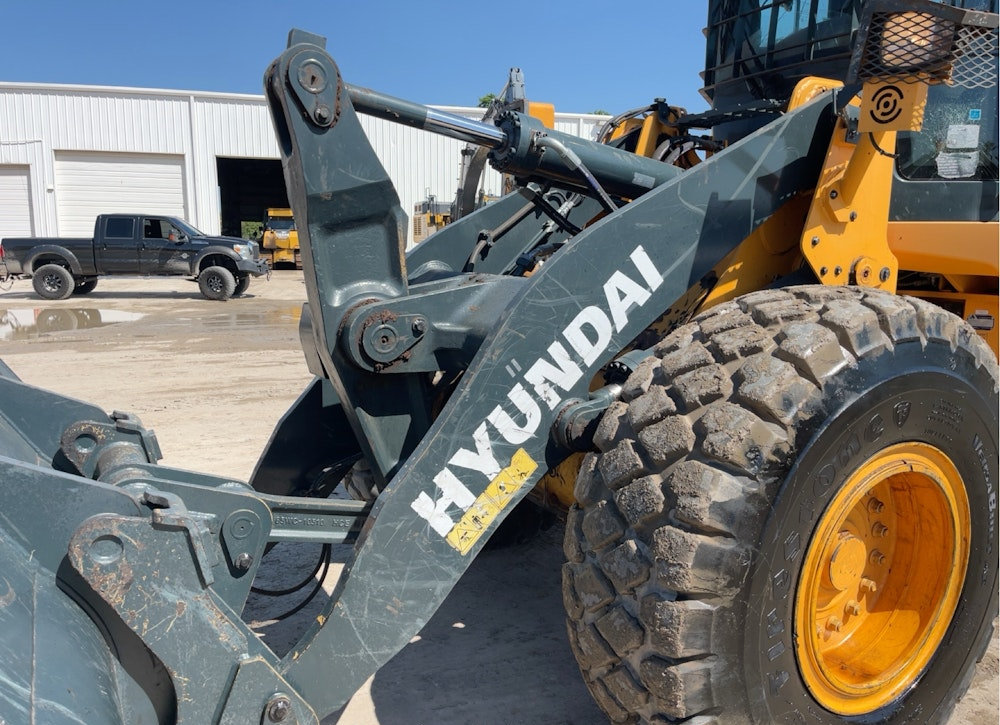2021 HYUNDAI HL955A ARTICULATED WHEEL LOADER TRACTOR AUX HYD BUCKET QC - Inventory #23874 - Image 9