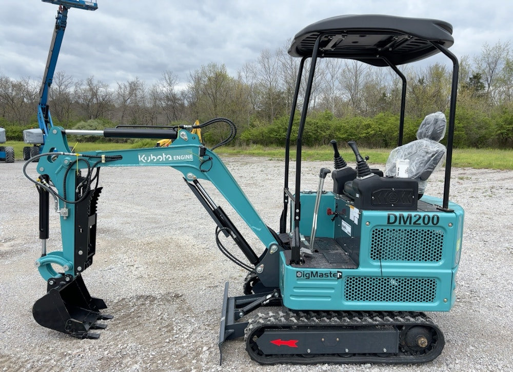 2024 DIG MASTER DM200 MINI EXCAVATOR BACKHOE BLADE HYD THUMB DIESEL - Inventory #21807 - Image 16
