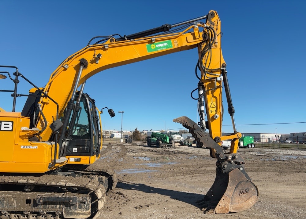 2021 JCB 150X LC Hydraulic Excavator Cab Trackhoe AC Cab Diesel Aux - Inventory #56018 - Image 17