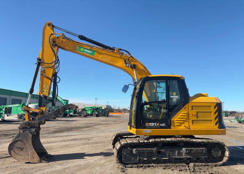 2021 JCB 150X LC Hydraulic Excavator Cab Trackhoe AC Cab Diesel Aux - Inventory #56018 - Image 3