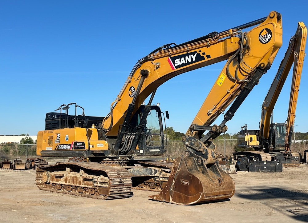 2023 SANY SY365C9C5K HYDRAULIC EXCAVATOR TRACKHOE - Inventory #10758 - Image 3