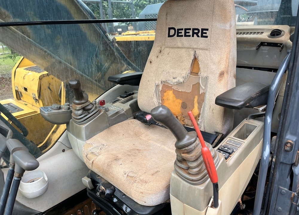 2014 JOHN DEERE 250G HYDRAULIC EXCAVATOR TRACKHOE BACKHOE AC CAB THUMB - Inventory #93625 - Image 15