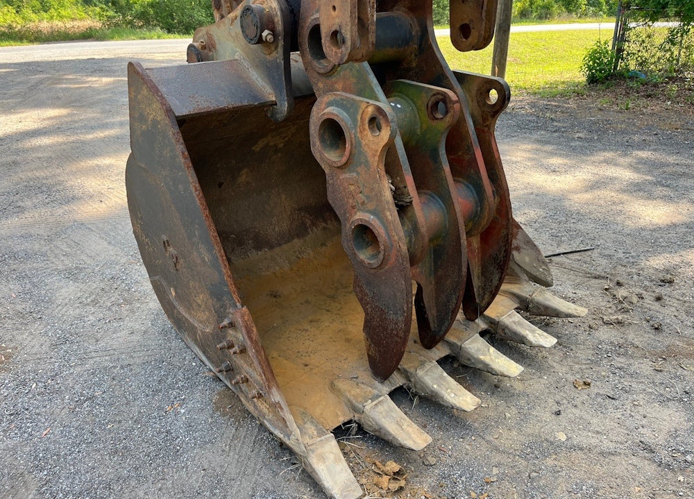 2014 JOHN DEERE 250G HYDRAULIC EXCAVATOR TRACKHOE BACKHOE AC CAB THUMB - Inventory #93625 - Image 6