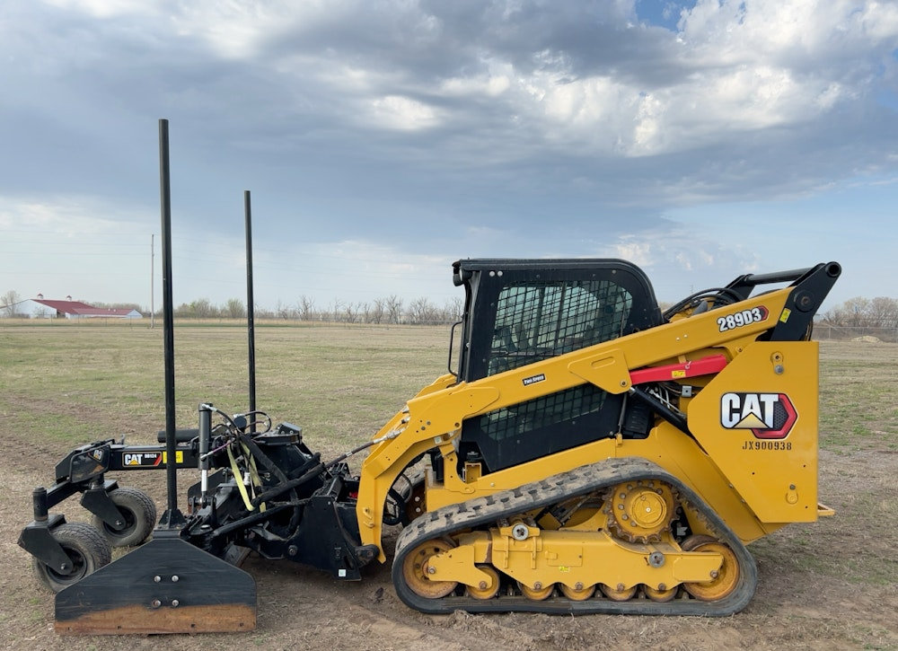 2019 CATERPILLAR 289D3 SKID STEER TRACK LOADER CAB CRAWLER BOX BLADE - Inventory #53147 - Image 2